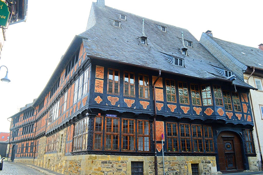 The Siemens Family Ancestral Home, a classic half-timbered house built in 1693 is one of the largest and best-preserved mansions in Goslar.
Images: Vijaya Pratap