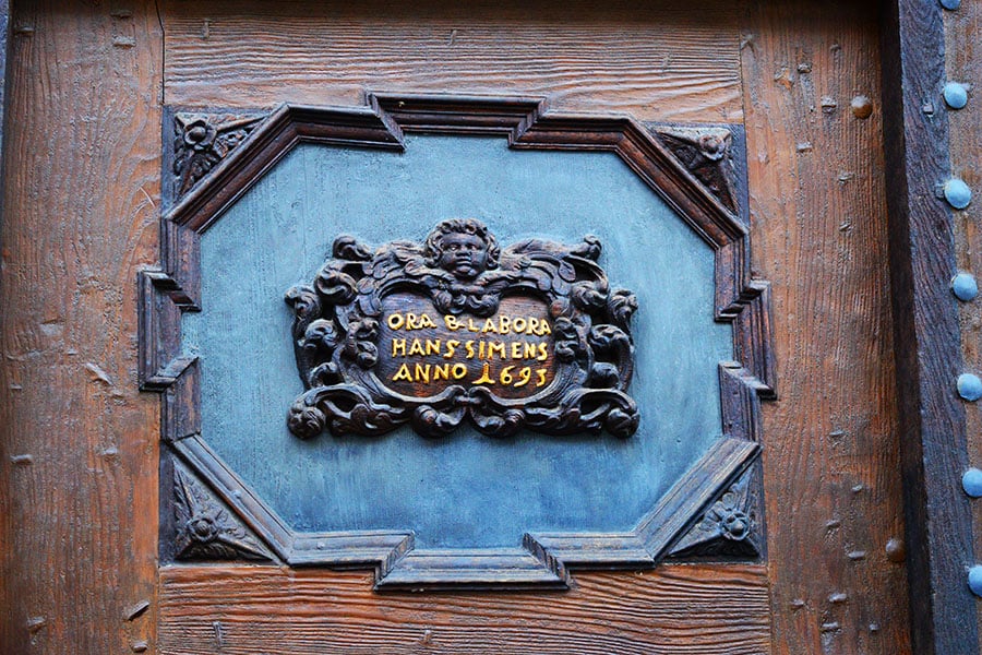 The Siemens Family Ancestral Home, a classic half-timbered house built in 1693 is one of the largest and best-preserved mansions in Goslar.
Images: Vijaya Pratap