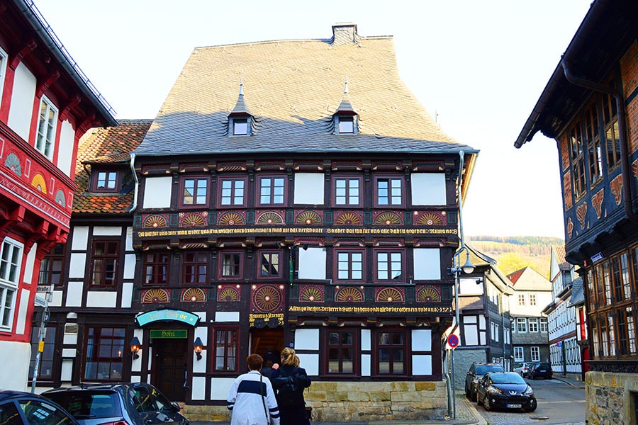 The Siemens Family Ancestral Home, a classic half-timbered house built in 1693 is one of the largest and best-preserved mansions in Goslar.
Images: Vijaya Pratap