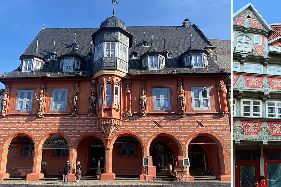 The Siemens Family Ancestral Home, a classic half-timbered house built in 1693 is one of the largest and best-preserved mansions in Goslar.
Images: Vijaya Pratap