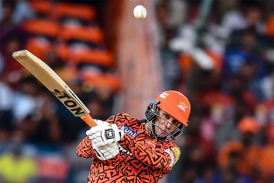 Sunrisers Hyderabad's Abhishek Sharma
Image: Noah Seelam / AFP