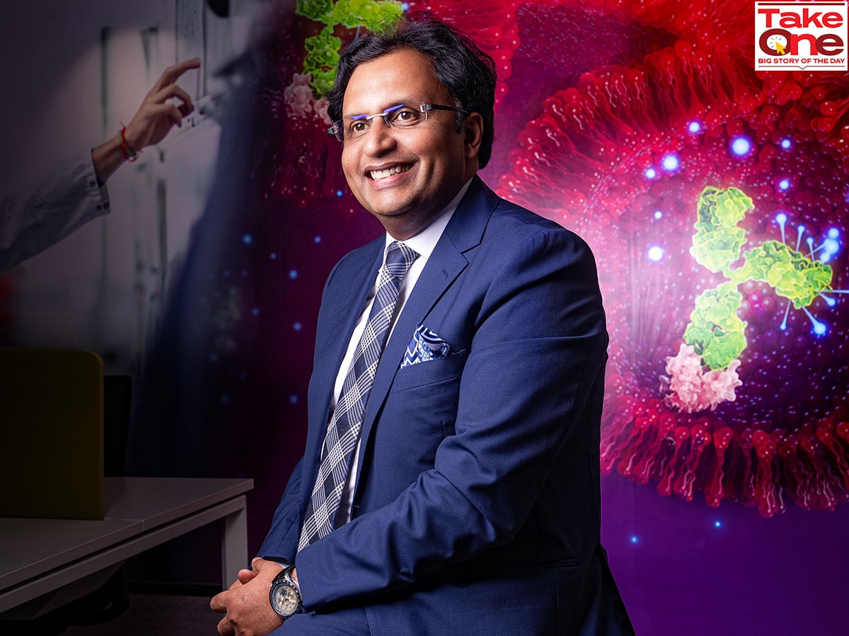 Sanjeev Panchal, Country President & Managing Director for AstraZeneca India; Photo: Selvaprakash Lakshmanan for Forbes India