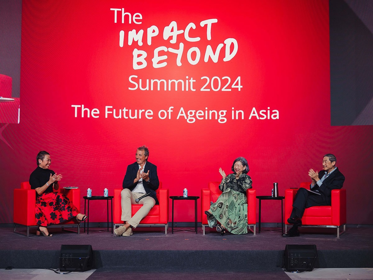 DBS Foundation hosts the inaugural Impact Beyond Summit on ageing societies. 