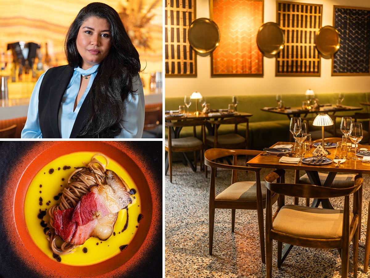 Panchali Mahendra CEO of Atelier House Hospitality introduced the world’s first Indian-Japanese fusion restaurant Inja in New Delhi.