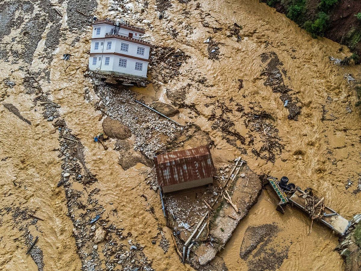 Photo of the day: Monsoon disaster in Nepal