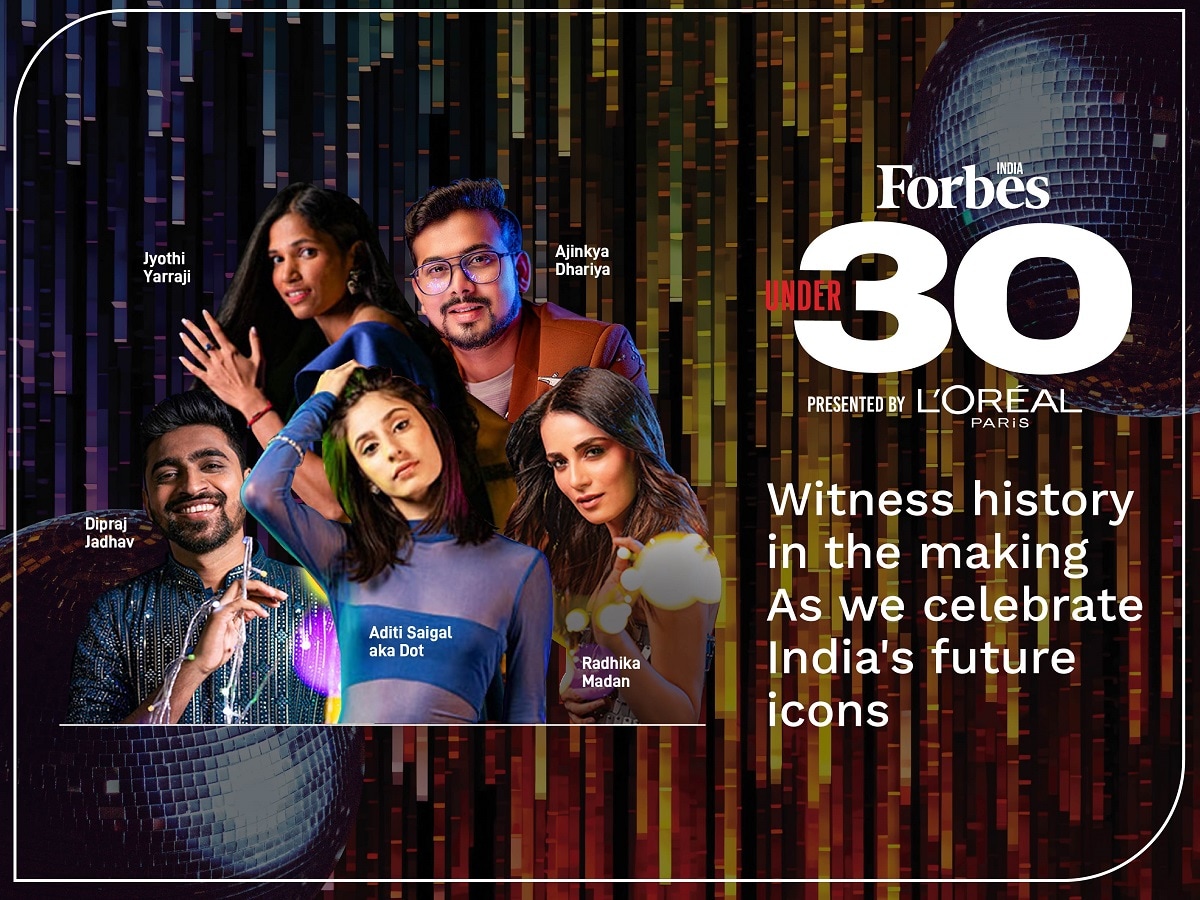 Celebrating India's Next Generation of Trailblazers: Forbes India Under30 Celebration on October 4