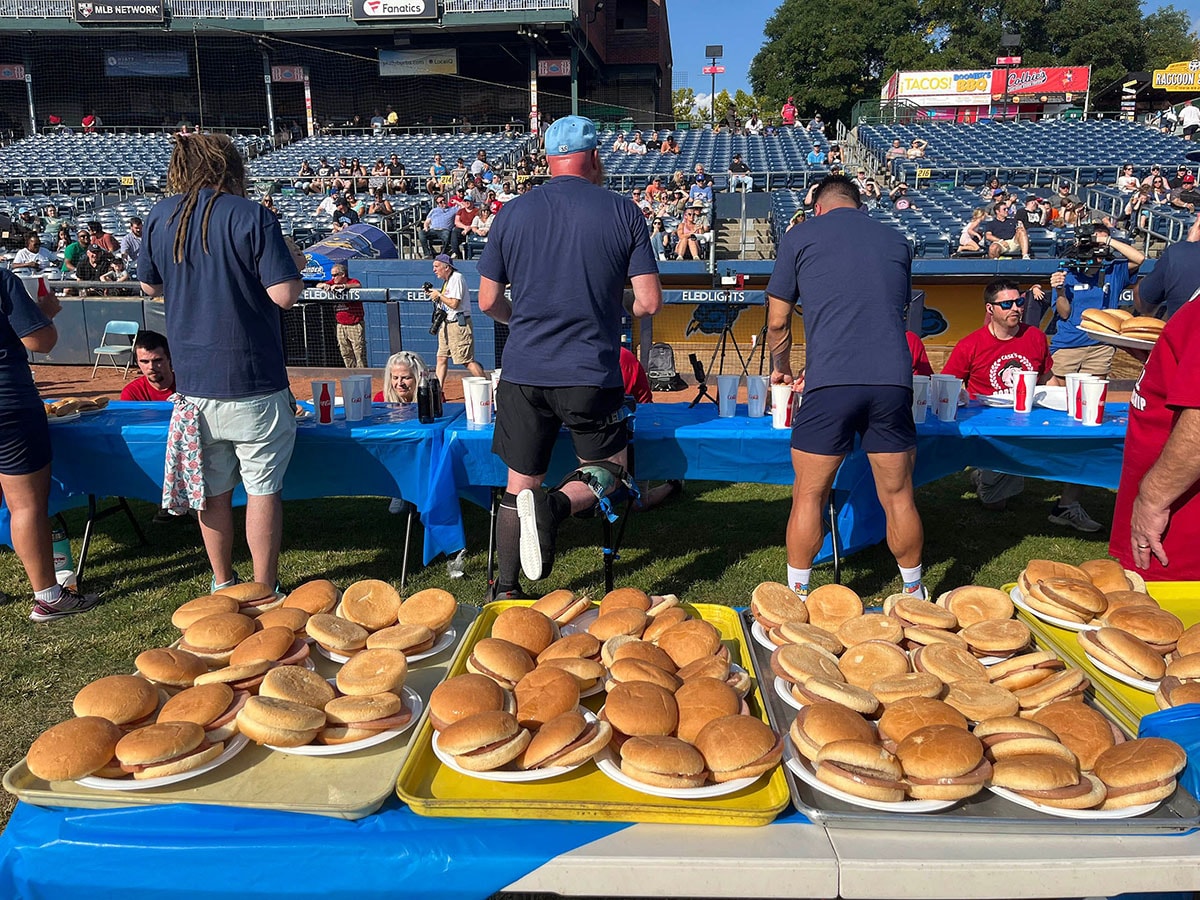 Major League Eating: the sport of stuffing your face