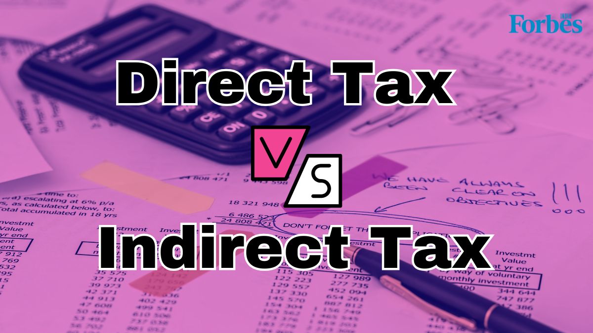 Direct and Indirect Tax in India: Differences, types