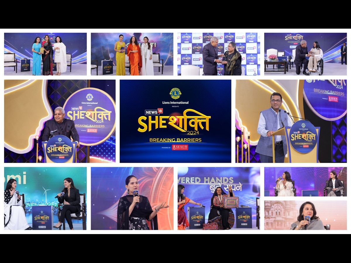 News18 SheShakti 2024 - Celebrating Women Breaking Barriers