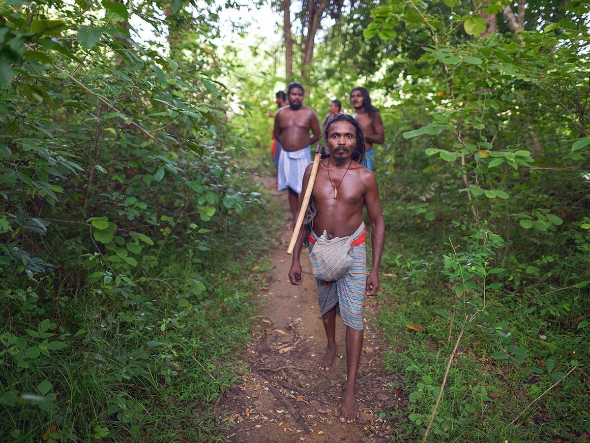 Walking with the Veddas in Sri Lanka