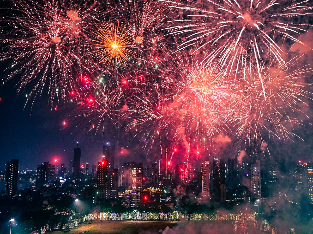 Photo of The Day: Lit sky for Diwali