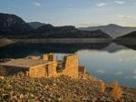 Sunken village emerges as Greek drought bites