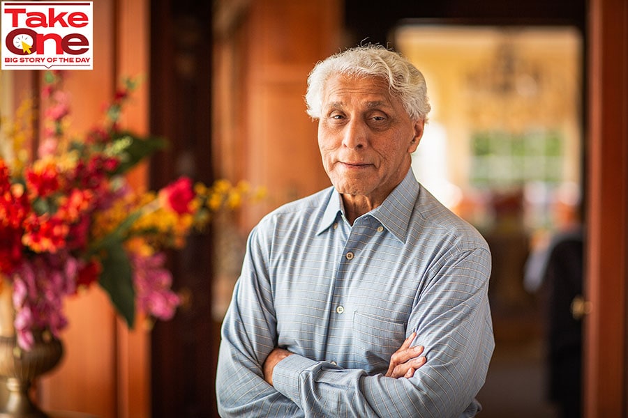 Romesh Wadhwani, chairman and founder of SAIGroup. Image: Timothy Archibald