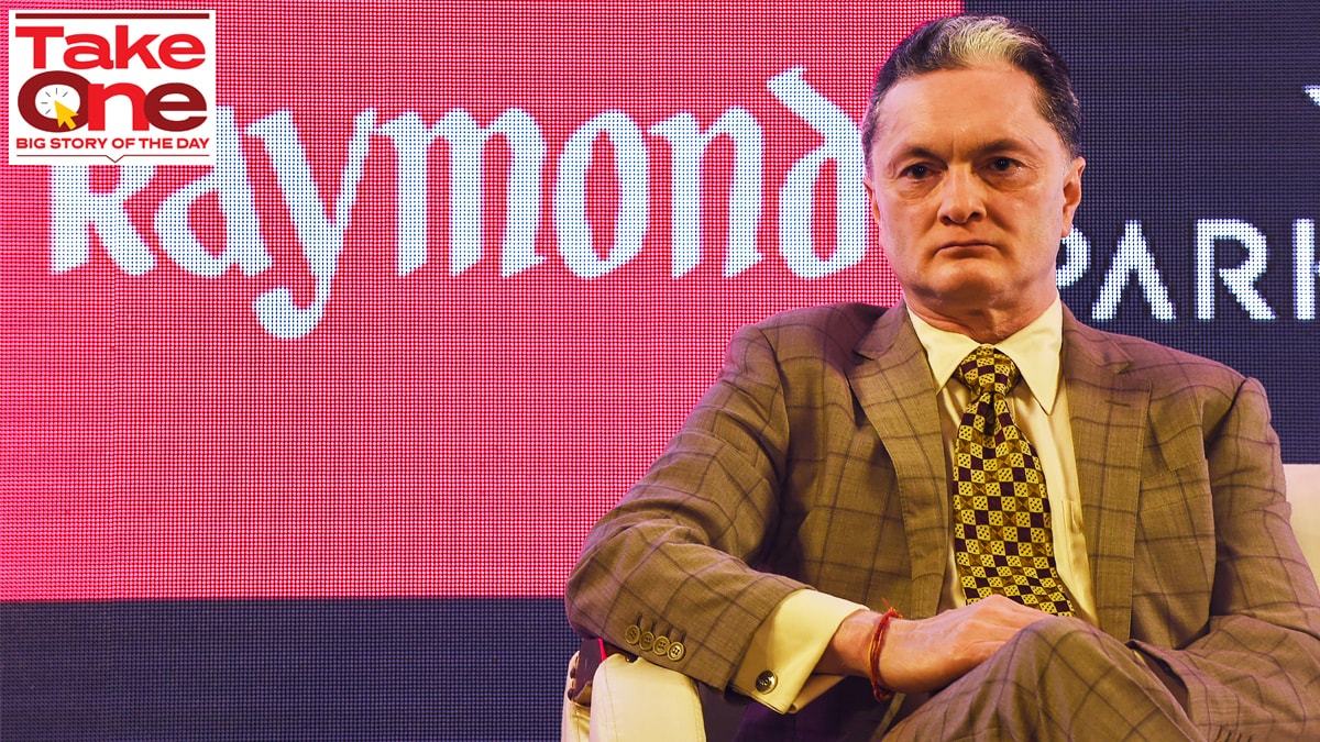 Gautam Singhania, chairman and managing director, Raymond Group. Image: INDRANIL MUKHERJEE / AFP