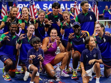 Photo of the day: 2024 US Open champion Arnya Sabalenka