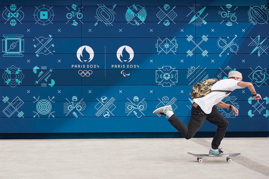 The 47 sports disciplines in the Paris 2024 Olympic programme have their own pictograms, eight of which are also used for the Paralympic sports