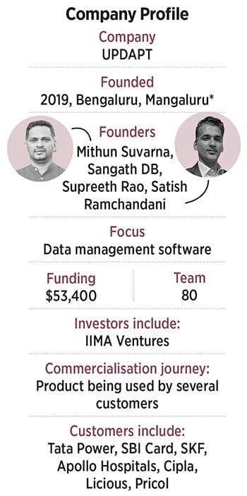 Mithun Suvarna, co-founder and CEO, Updapt