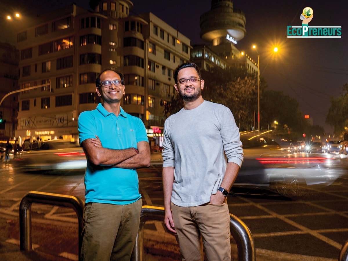 Ankit Jain (Left), co-founder & CEO, with Sidhant Pai, co-founder & CSO of StepChange Image: Neha Mithbawkar for Forbes India