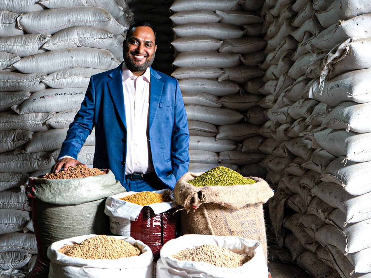 Amith Agarwal, Co-founder, Whole Time Director and Chief Executive Officer at StarAgri Image: Neha Mithbawkar for Forbes India