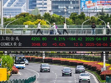 Photo of the day: Trump tariffs trample markets