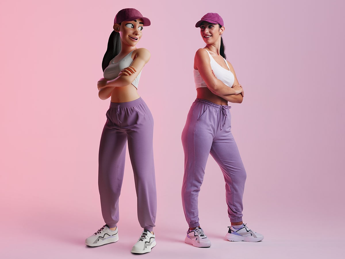 AI technology—cheaper than filming actors, but more realistic than an entirely AI-generated avatar—allows firms to build catalogues of digital models to appear in videos that mostly promote products or services.
Image: Shutterstock
