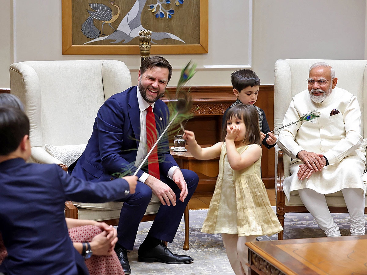 Photo of the day: PM Modi meets US vice president JD Vance