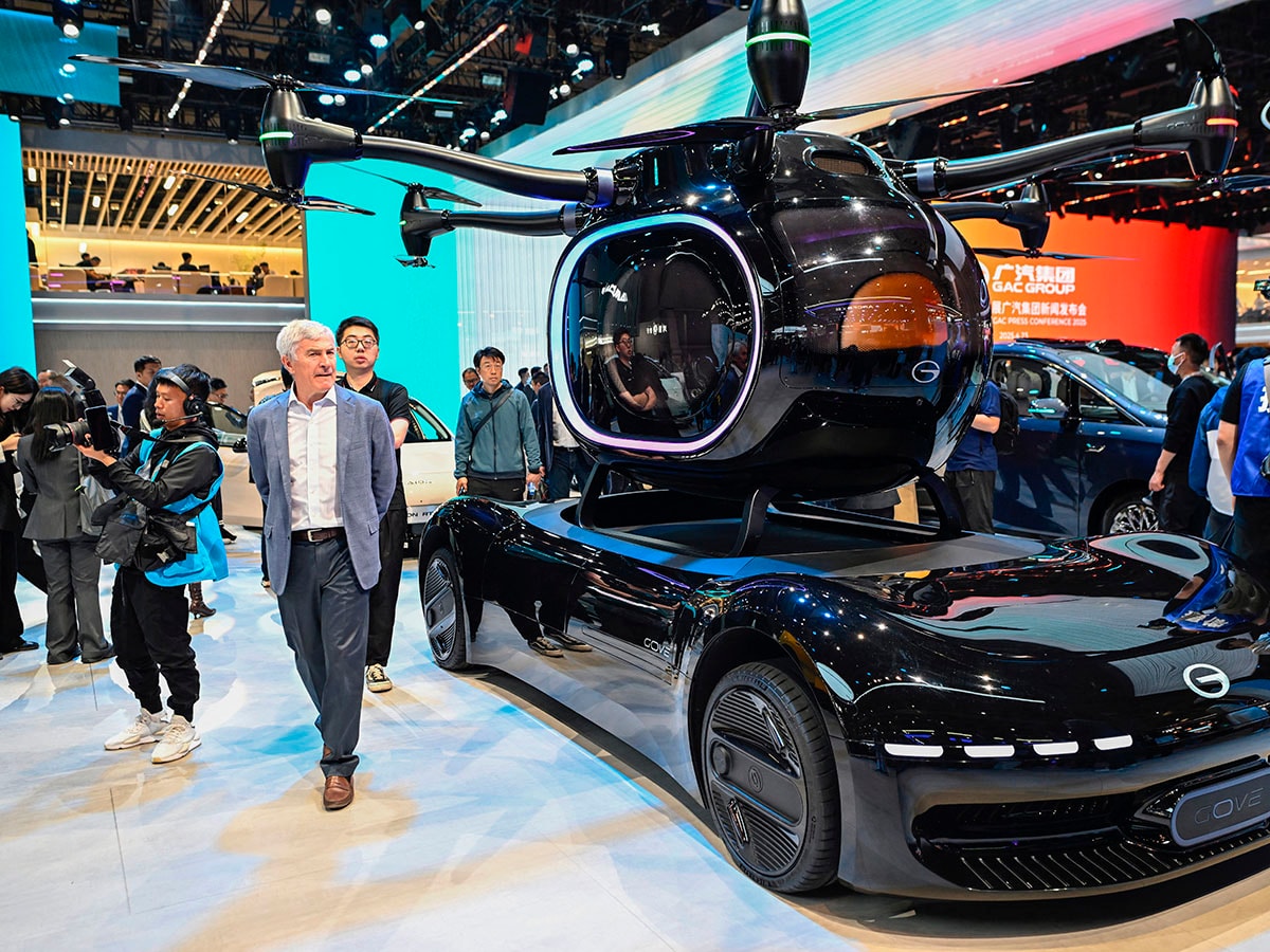 Auto Shanghai 2025: From massive screens to flying taxis, carmakers flaunt cutting-edge technology
