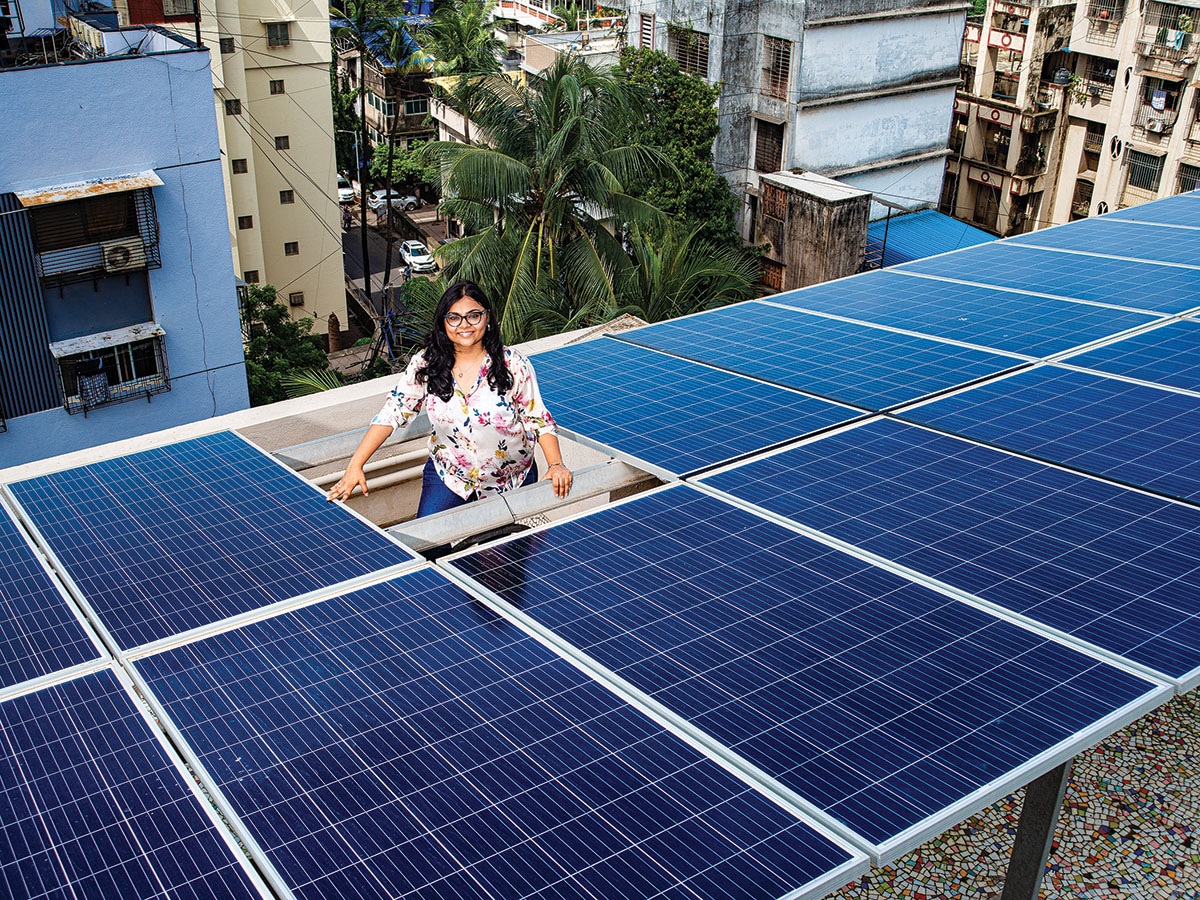 Shreya Mishra, co-founder, SolarSquare Energy
Image: Bajirao Pawar for Forbes India