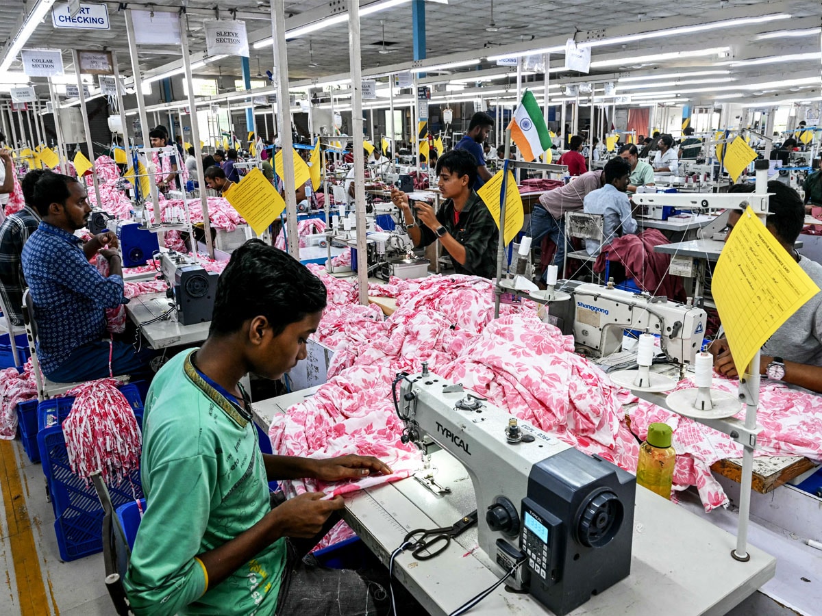 There will be an incremental impact of the tariffs, particularly on clothing/textiles, jewellery and phones sectors Image: Indranil Mukherjee / AFP