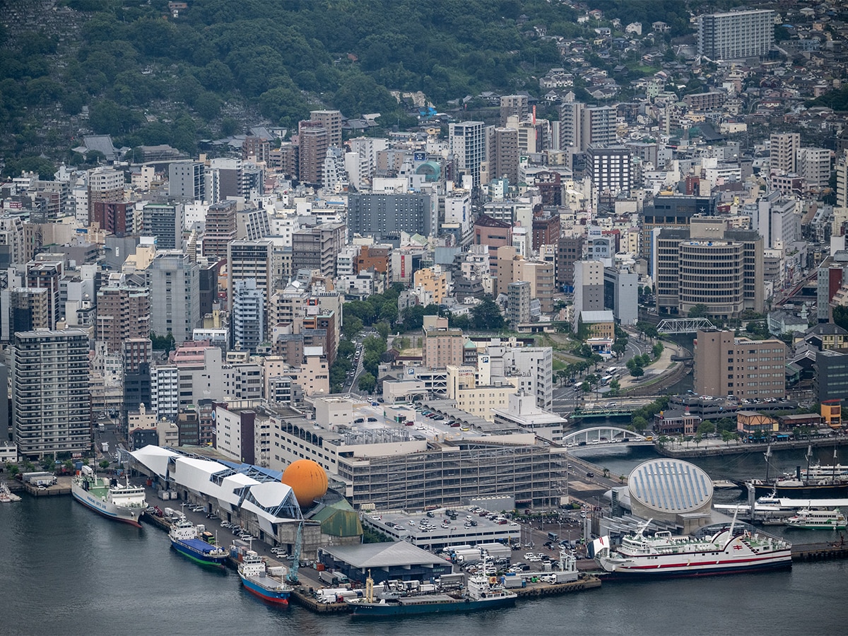 Photo of the day: Nagasaki, 80 years hence