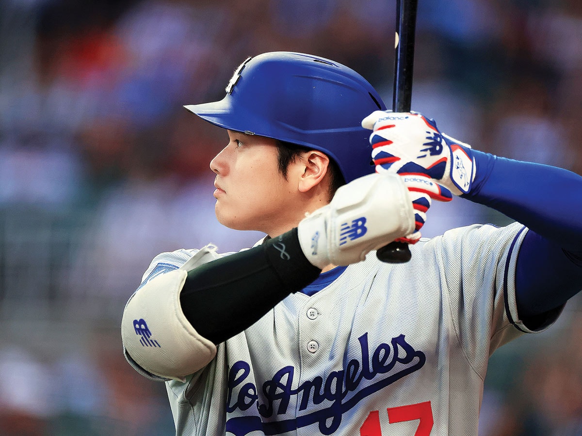 With athletes like three-time MVP Shohei Ohtani (top) on its roster, New Balance has demonstrated its prowess at signing champions.
Image: David J. Griffin/Icon Sportswire/Getty Images