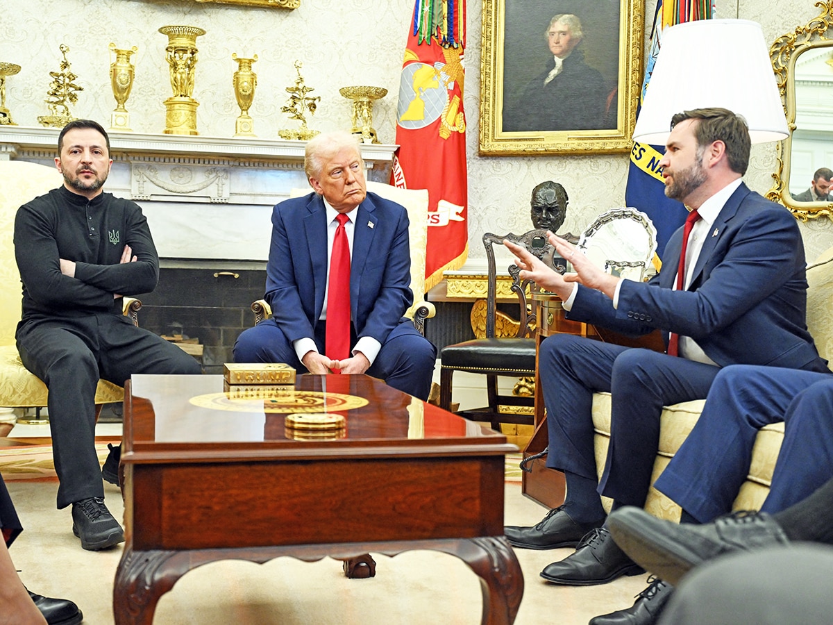 Zelensky returns to Oval Office, scene of fiery confrontation with Trump and Vance