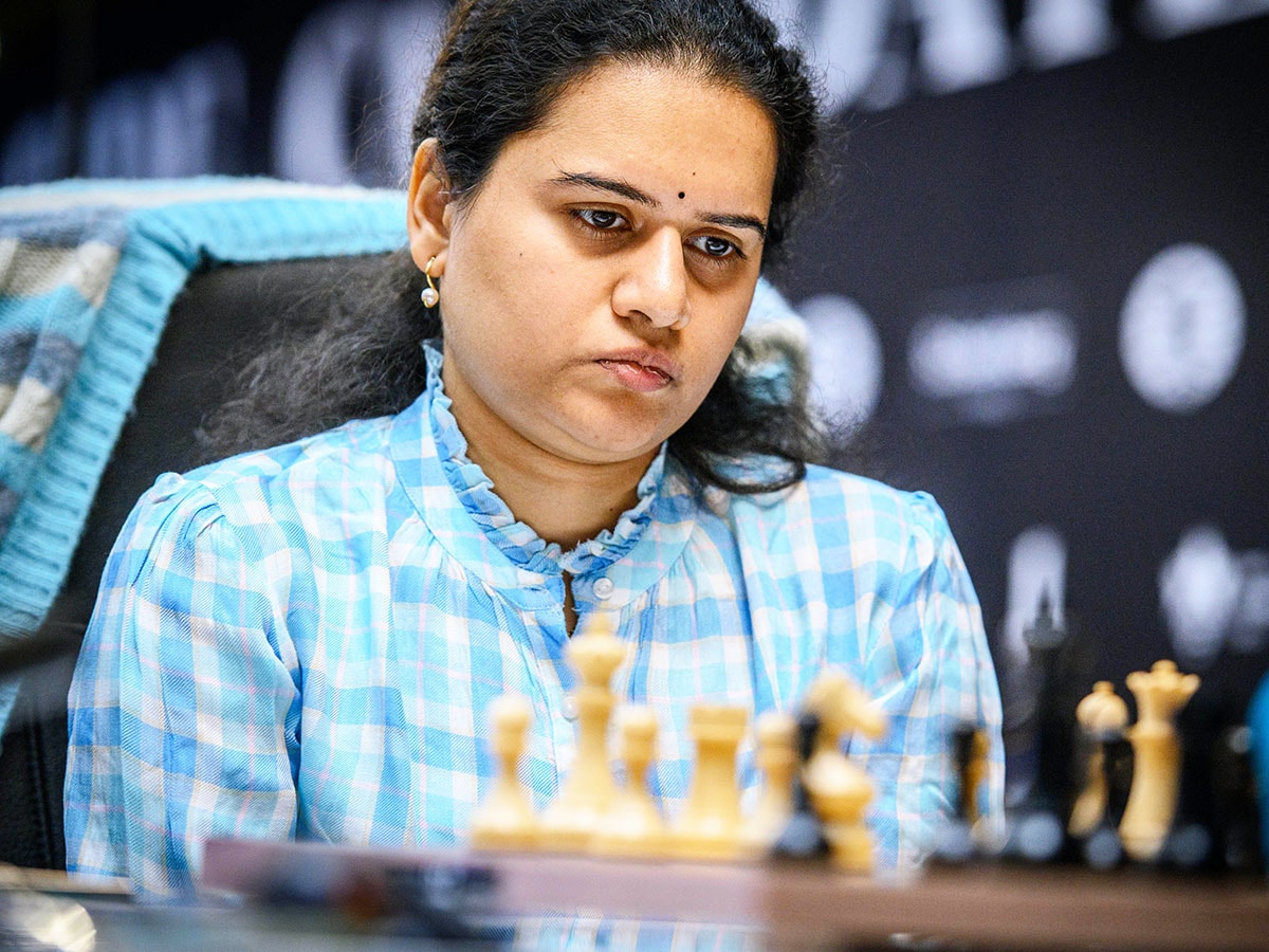 In 2002, Koneru Humpy became India's first woman GM after six male predecessors. Humpy remains one of India's leading chess players, winning the world rapid title in 2024 and finishing as the runner-up in the Women's World Cup last month Image: PTI Photo via FIDE/Michal Walusza