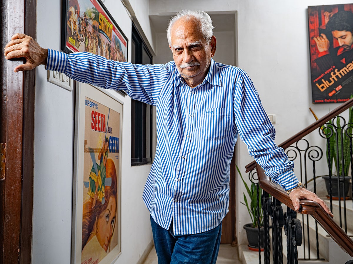 Indian film director and producer Ramesh Sippy Image: Mexy Xavier