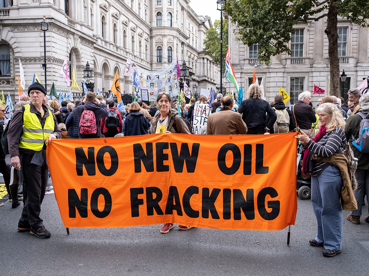 Over the past two decades, fracking has become an enormously important component of American energy policy, bringing the country energy independence
Image: Dan Kitwood/Getty Images