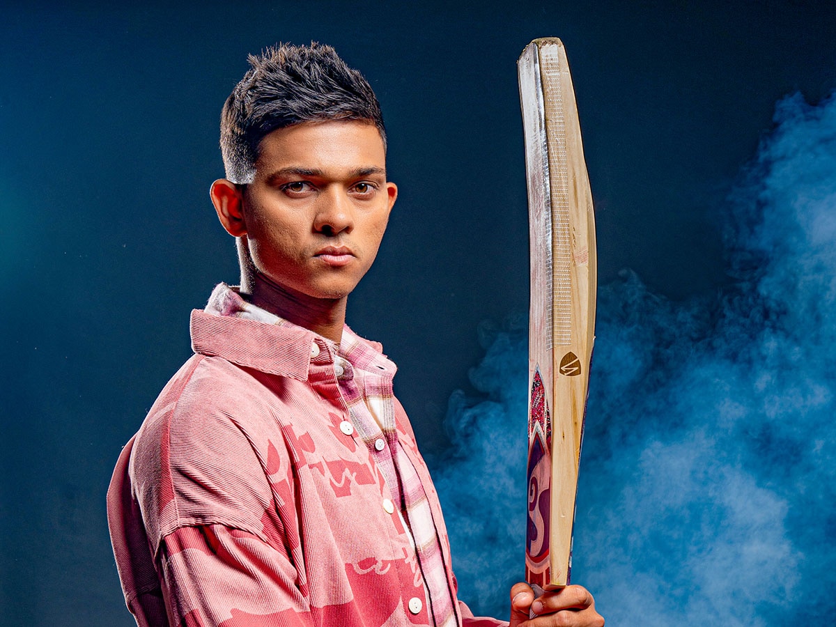 Yashasvi Jaiswal, cricketer. Image: Neha Mithbawkar for Forbes India