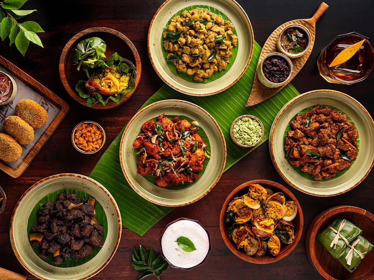 A tableau of Kerala home recipe inspired starters
Image: courtesy LAH Studios