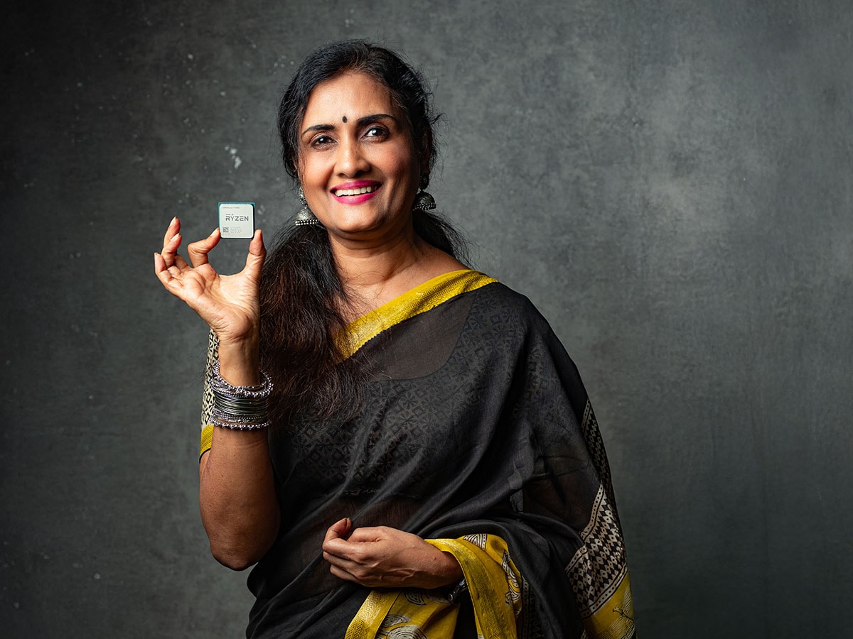 Jaya Jagadish, Country Head, AMD India & SVP Silicon Design Engineering, AMD
Image: Nishant Ratnakar for Forbes India