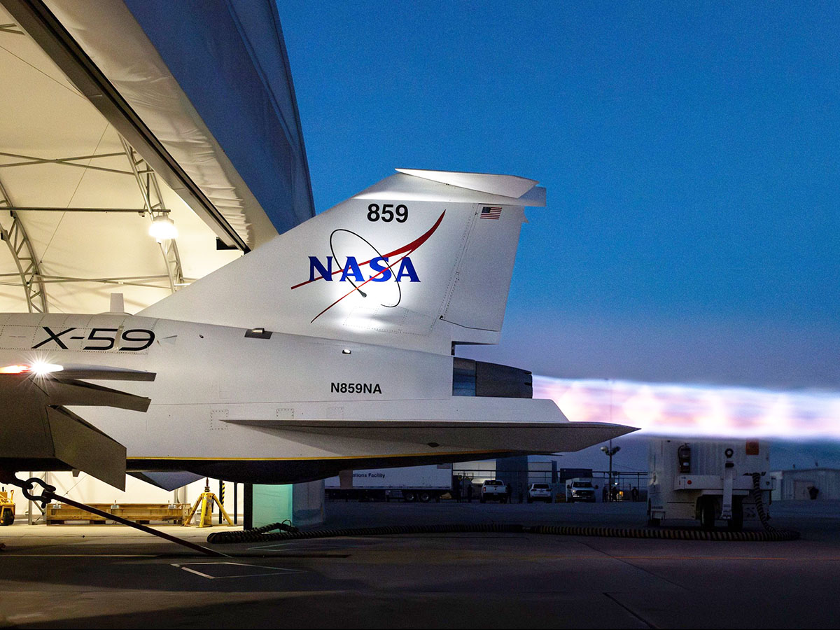 NASA's 'quiet' supersonic jet is getting ready to take off