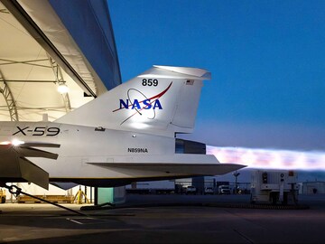 NASA's 'quiet' supersonic jet is getting ready to take off