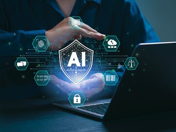 How should managers use AI for critical infrastructure risk management?