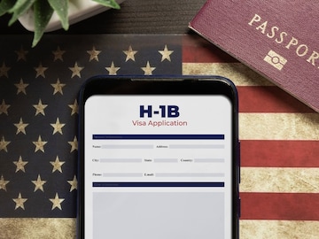 h1b visa row