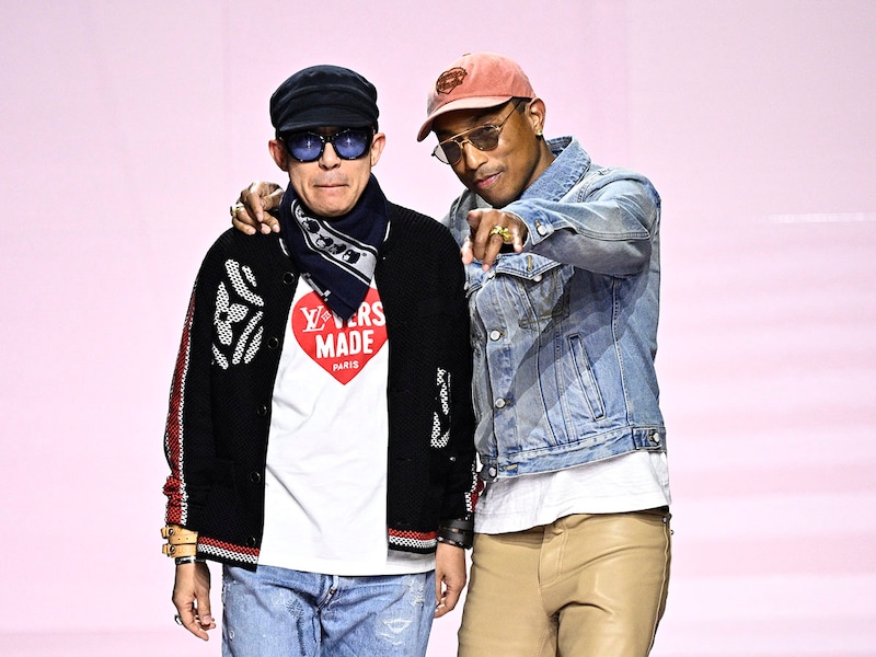 Pharrell pursues Paris landmark takeovers with Louvre show for Louis Vuitton