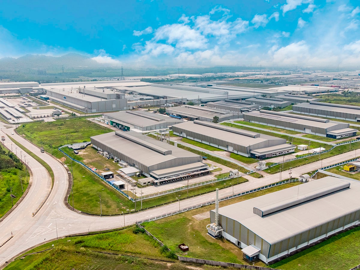 Bird’s eye view of a WHA industrial park
Image: WHA Corporation PCL
