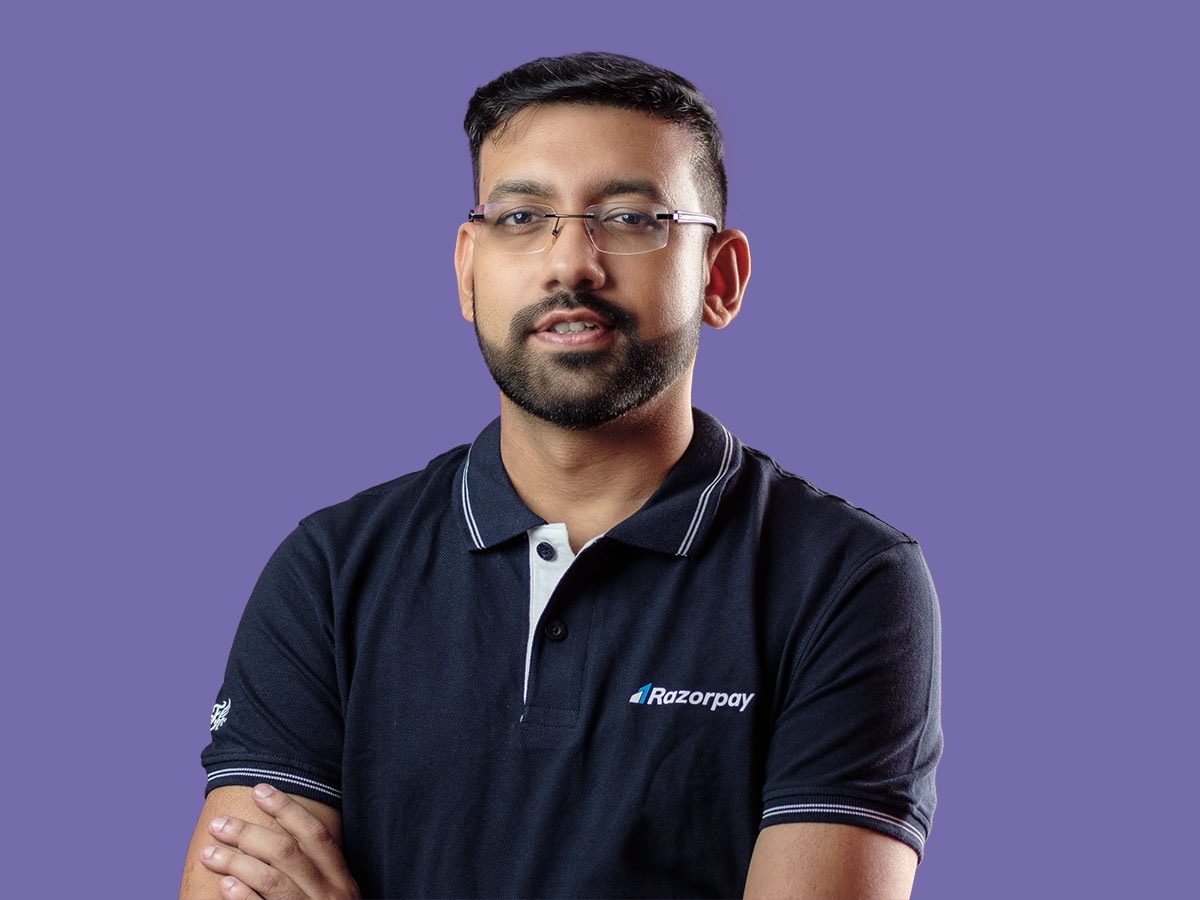 Shashank Kumar, co-founder and managing director of Razorpay
Image: Courtesy Razorpay
