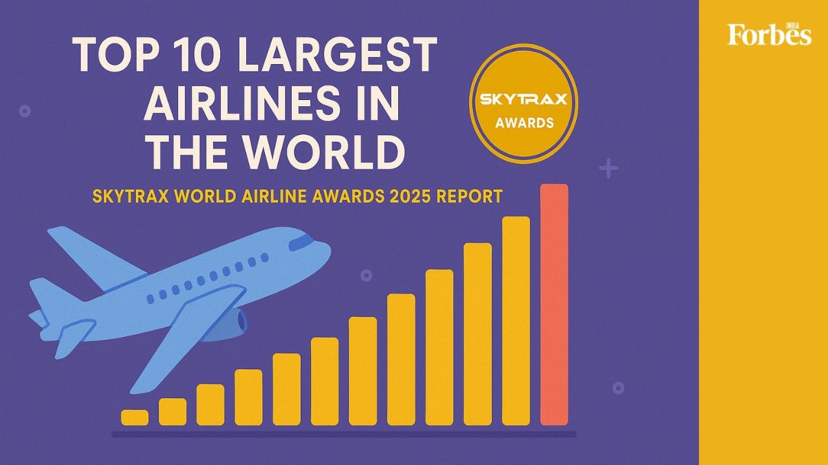 Top 10 largest airlines in the world: Skytrax World Airline Awards 2025 report