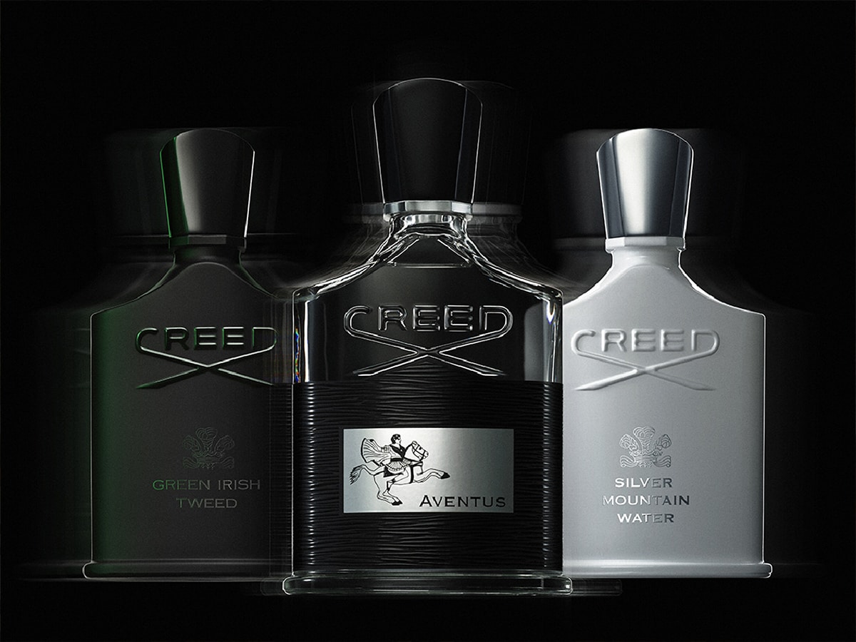 Creed Classics: Green Irish Tweed, Aventus, SIlver Mountain Water