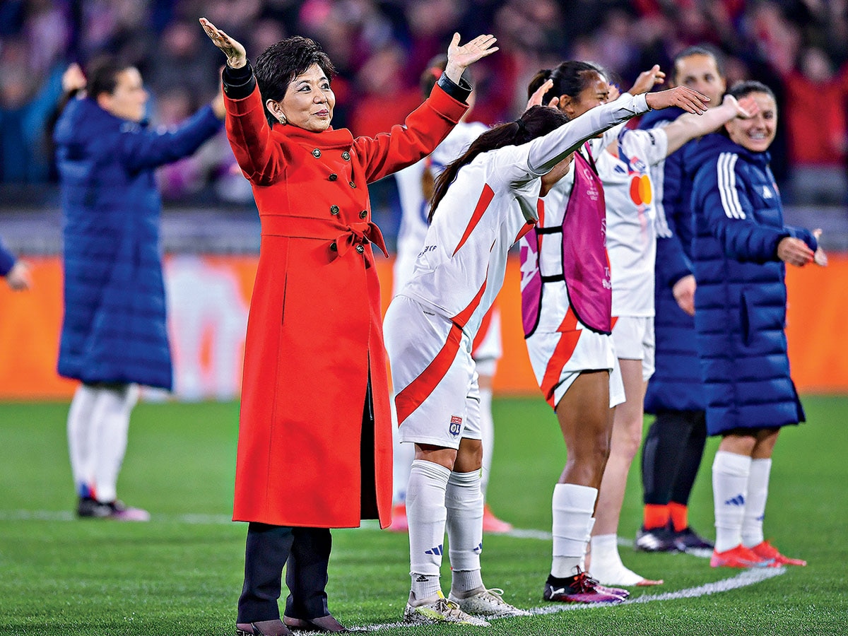 Her Lyon club has won back-to-back titles in France, and the Washington Spirit, built around star Trinity Rodman, won the NWSL Championship in 2021