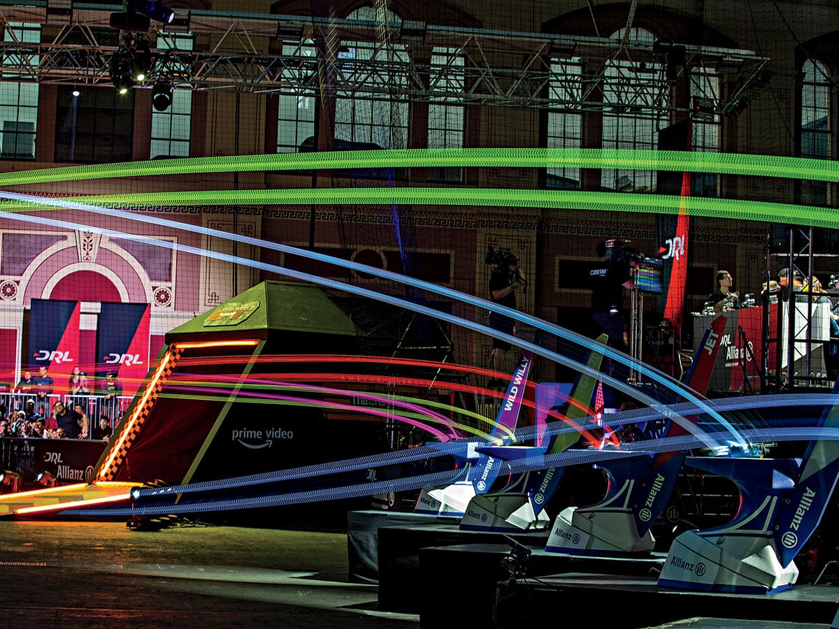 Last year, Infinite Reality paid 0 million in stock for The Drone Racing League, which had at least  million in debt and outstanding vendor bills. Its first event since the acquisition, in Miami in February, was postponed indefinitely without explanationw Image: Steven Paston/Pa Images/Getty Images