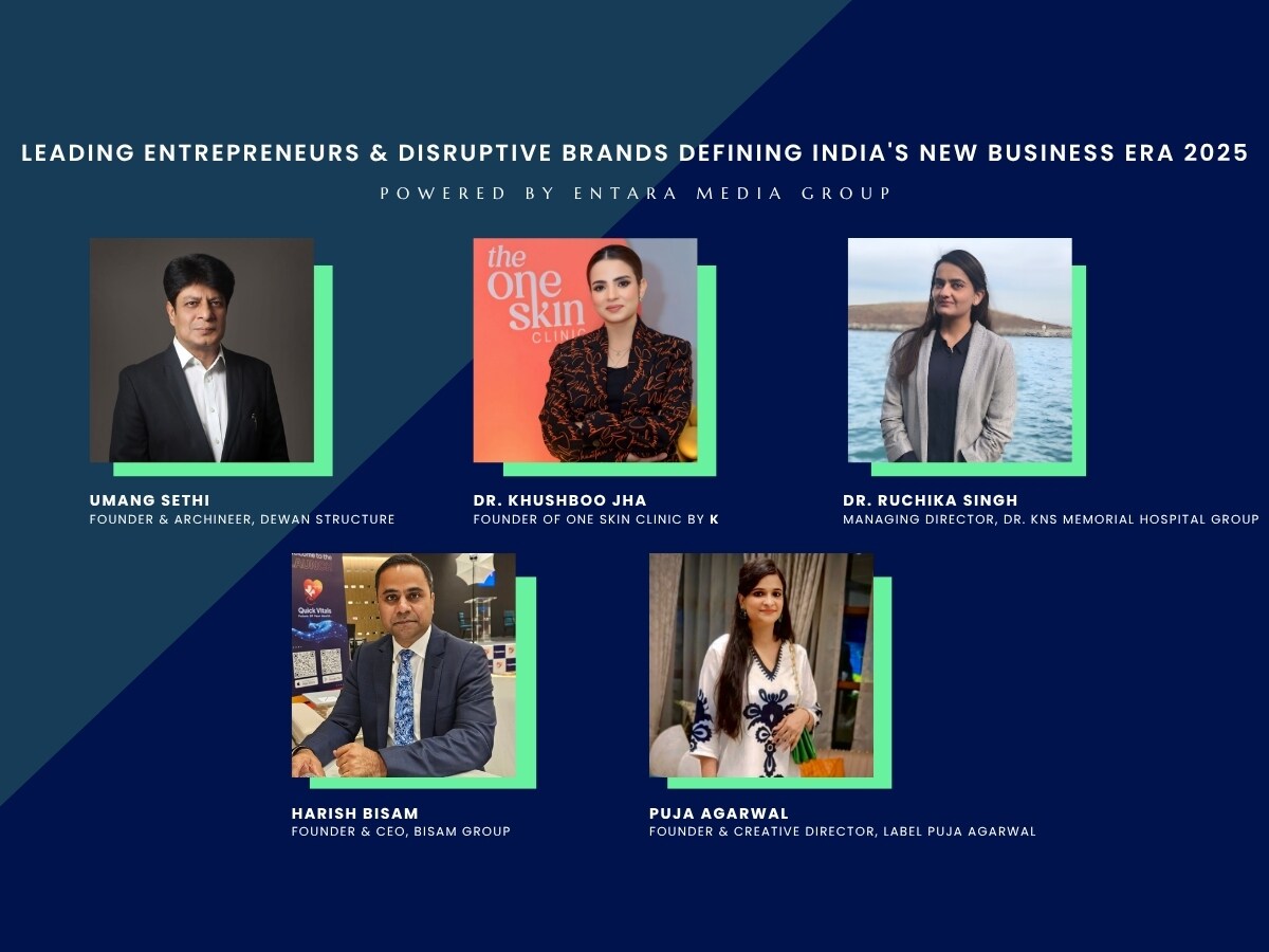 Leading entrepreneurs & disruptive brands defining India's new business era